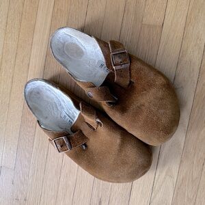 Birkenstock Boston Shearling Mink Size 42